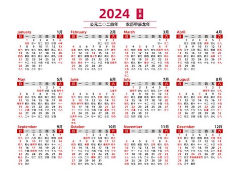 2024年係咩年|2024年陰曆表陽曆表，陰曆陽曆對照表2024年全年日曆，2024陰。